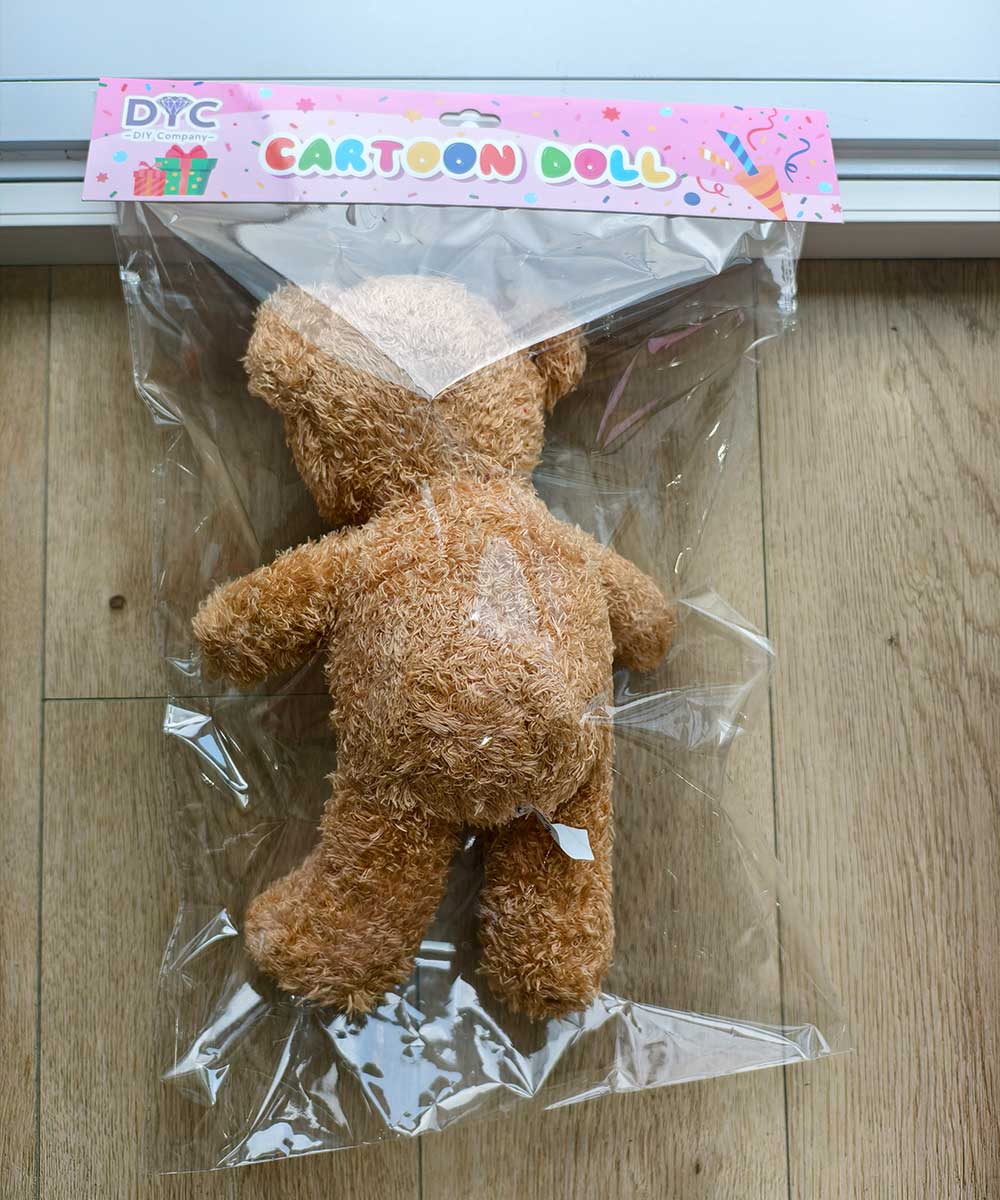 Cute Cartoon Plush Dolls – Bear, Monkey & Chick