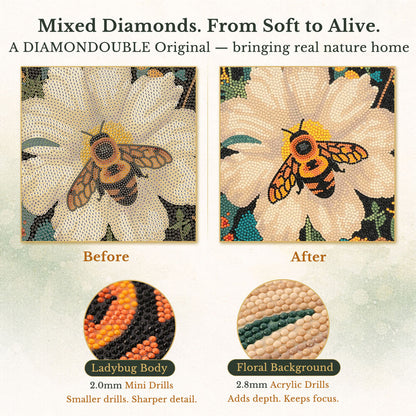 Bee Diamond Painting – A Study in Harmony and Nature