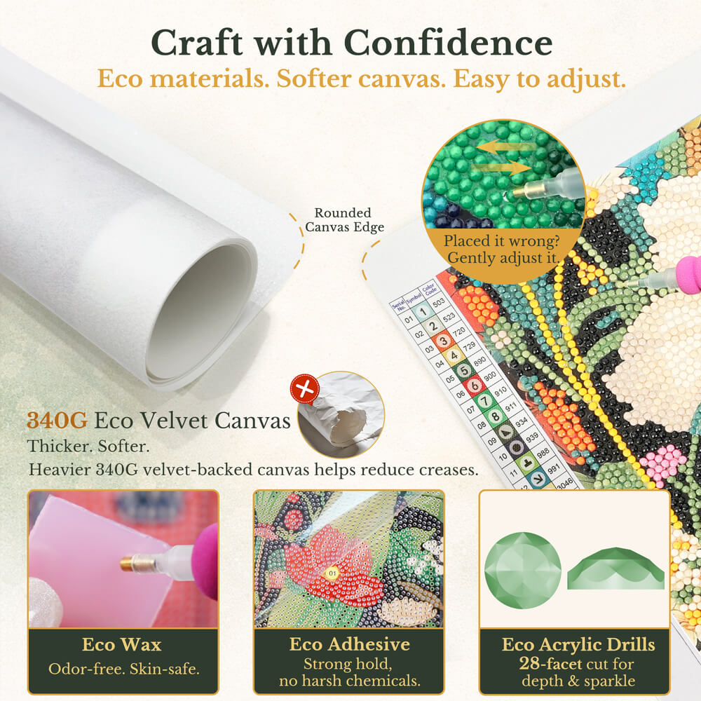 Bee Diamond Painting – A Study in Harmony and Nature