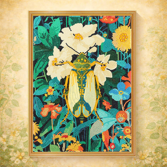 Beetle Diamond Painting – The Quiet Strength Artwork