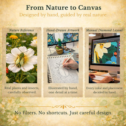 Beetle Diamond Painting – The Quiet Strength Artwork
