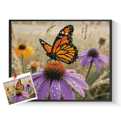 DIY butterfly diamond art kit for personalized nature wall decor – DYCDIY