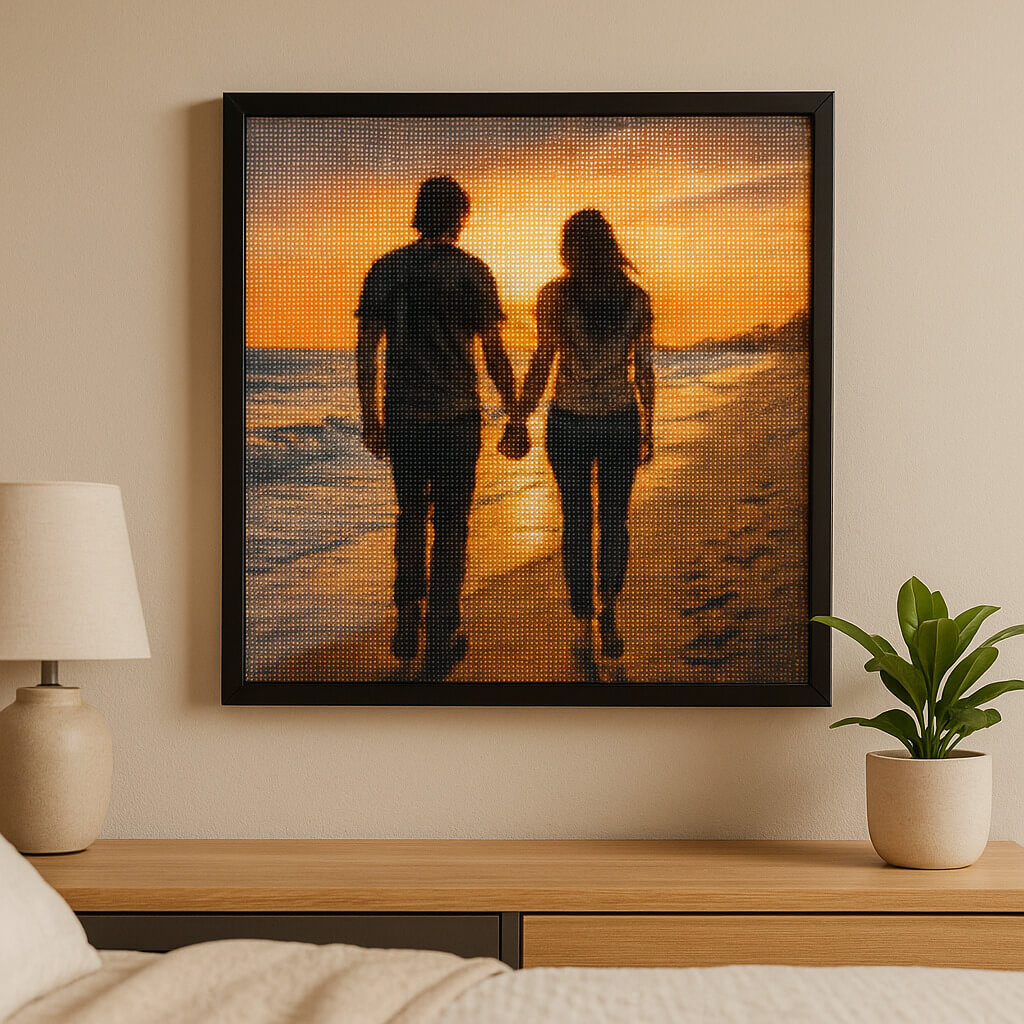 Celebrate anniversaries with a custom diamond painting – DYCDIY turns couple photos and favorite moments into sparkling art and lasting love.