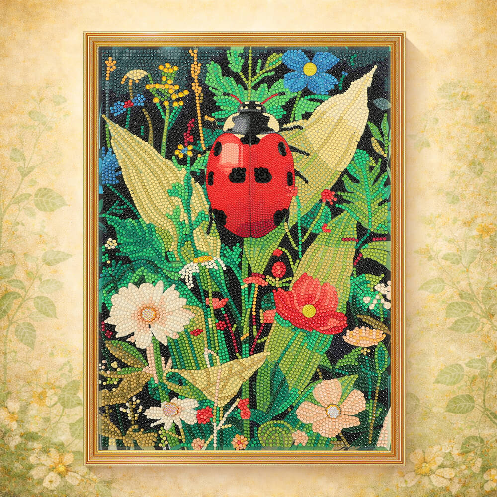 Ladybug Diamond Painting – A Life Cycle Story in Diamond Art