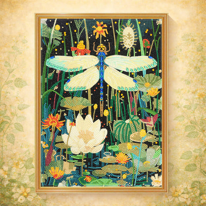 Dragonfly Diamond Painting – The Quiet Hover Artwork