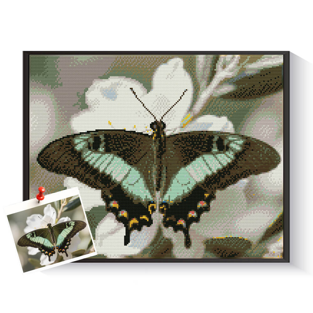 Custom butterfly diamond painting as a heartfelt gift for nature lovers – DYCDIY