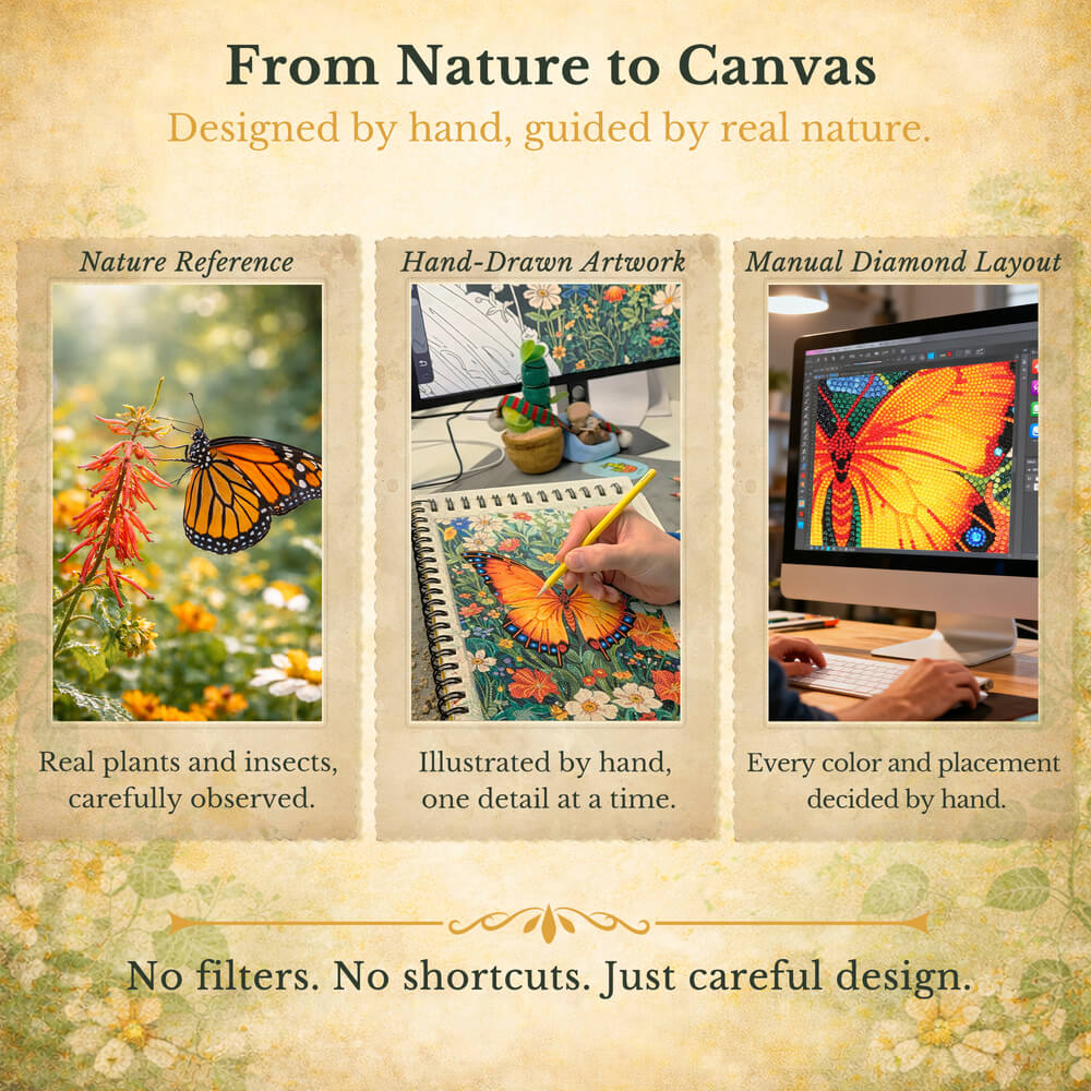 Butterfly Diamond Painting – The Moment of Becoming