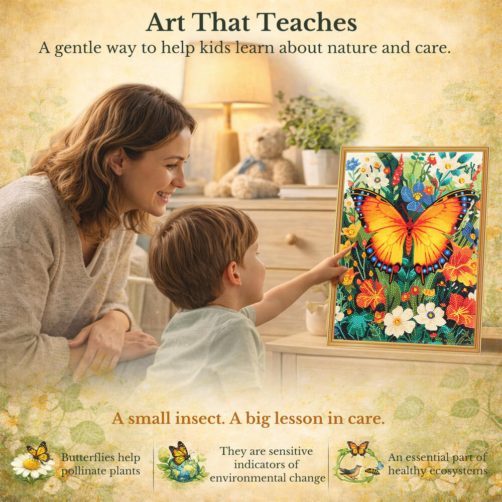 Butterfly Diamond Painting – The Moment of Becoming