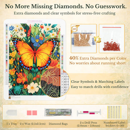 Butterfly Diamond Painting – The Moment of Becoming
