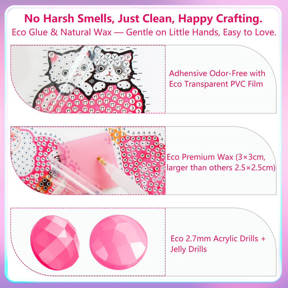 St. Patrick’s Day Diamond Art Stickers – Glow in the Dark | 38PCs Set